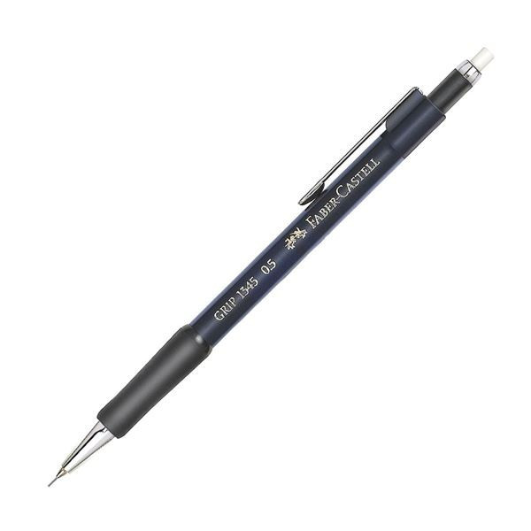 Creion Mecanic Faber-Castell 0.5 mm Grip 1345 - Albastru Metalizat