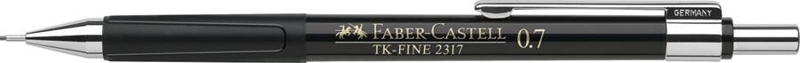 Creion Mecanic Faber-Castell 0.7 mm Tk-Fine 2317 - Negru