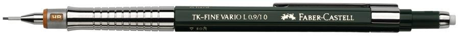 Creion Mecanic Faber-Castell 1.0 mm Tk-Fine Vario L.9 - Negru