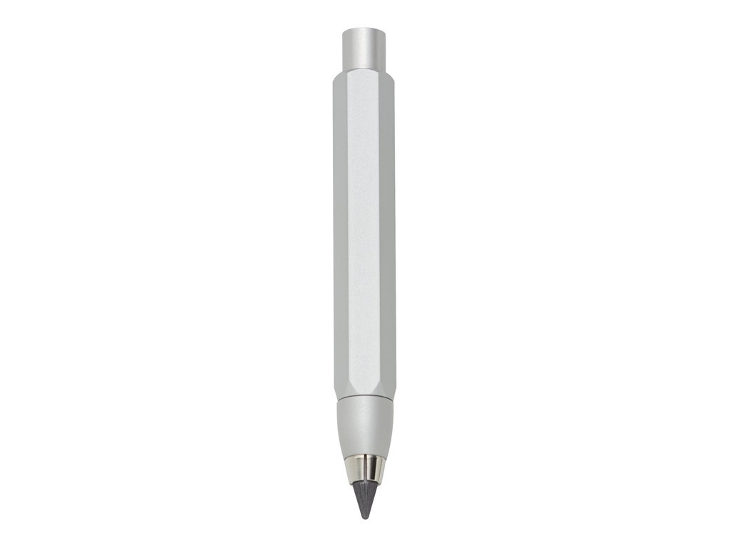 Creion mecanic 4B Worther Compact, corp din aluminiu anodizat, 5.6 mm, Natur