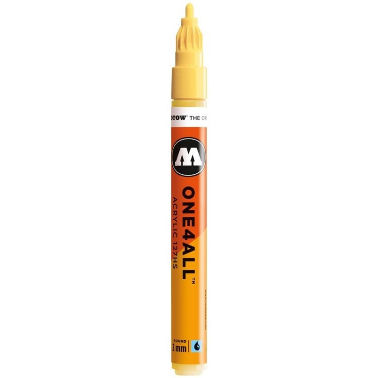 Marker acrilic Molotow ONE4ALL™ 127HS, 2 mm, vanilla pastel