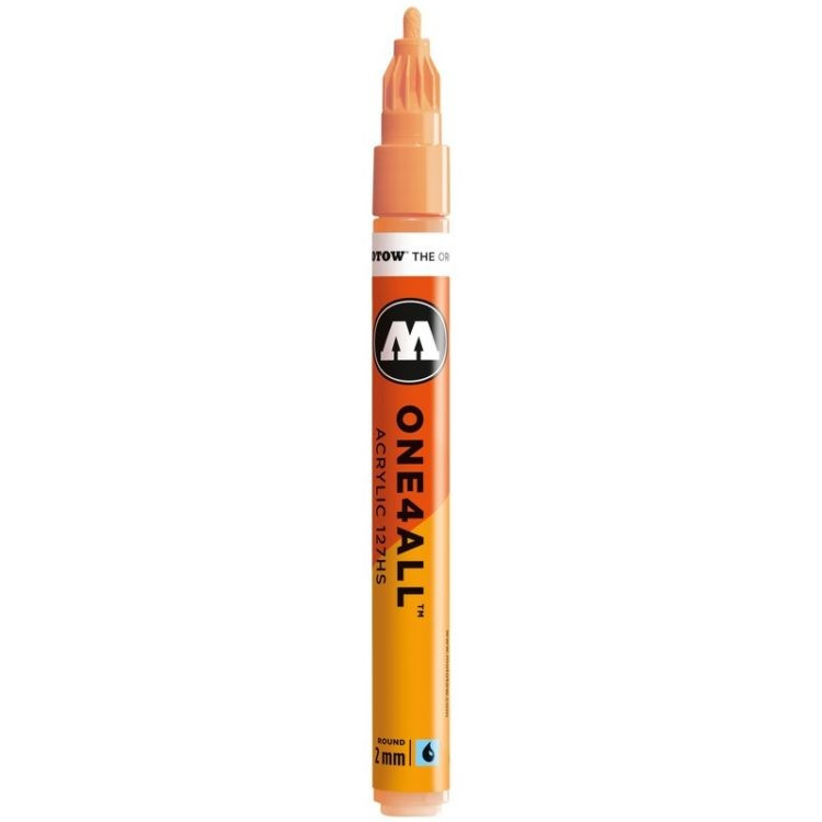 Marker acrilic Molotow ONE4ALL™ 127HS, 2 mm, peach pastel