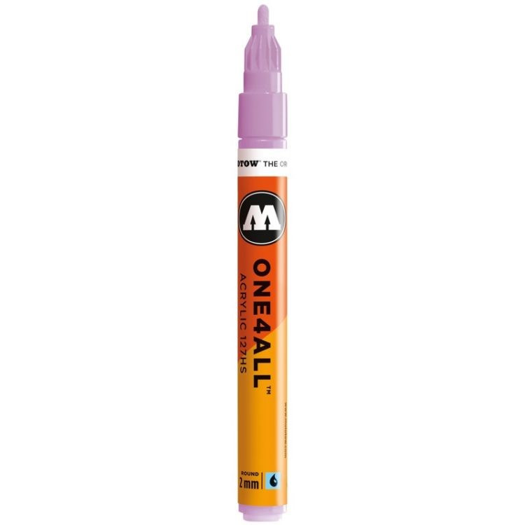 Marker acrilic Molotow ONE4ALL™ 127HS, 2 mm, lilac pastel