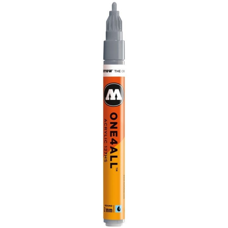 Marker acrilic Molotow ONE4ALL™ 127HS, 2 mm, cool grey pastel