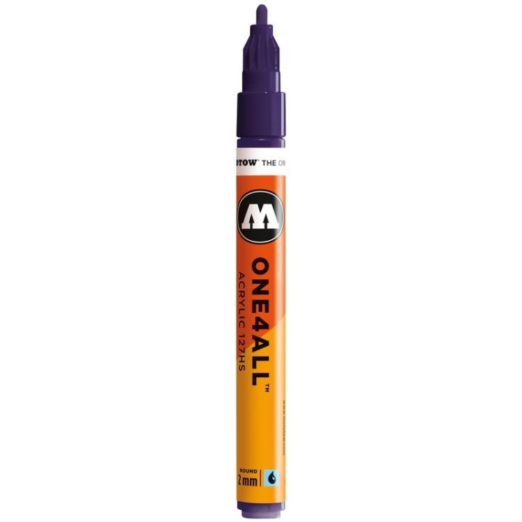 Marker acrilic Molotow ONE4ALL™ 127HS, 2 mm, violet dark