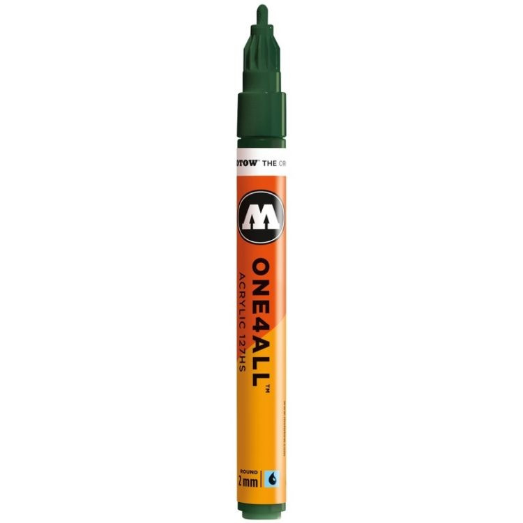 Marker acrilic Molotow ONE4ALL™ 127HS, 2 mm, future green