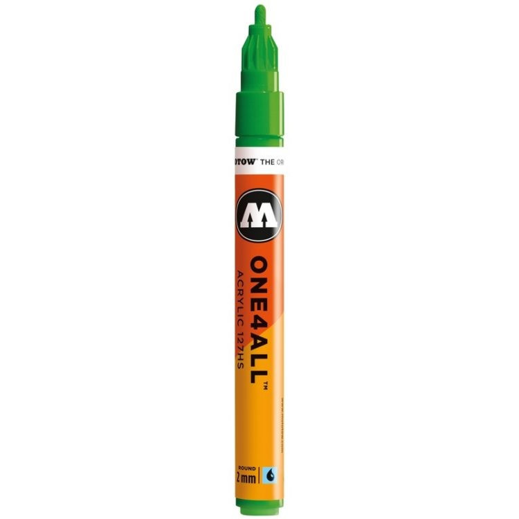 Marker acrilic Molotow ONE4ALL™ 127HS, 2 mm, kacao77 universes green