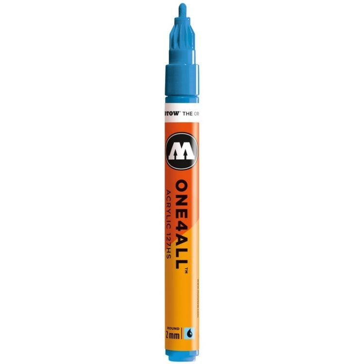 Marker acrilic Molotow ONE4ALL™ 127HS, 2 mm, shock blue