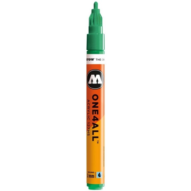 Marker acrilic Molotow ONE4ALL™ 127HS, 2 mm, turquoise