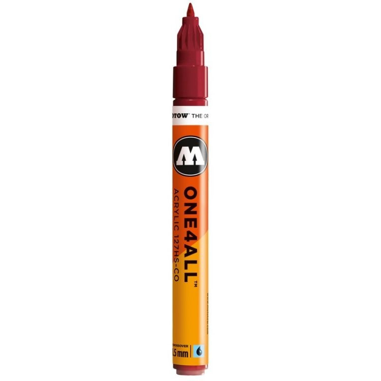 Marker acrilic Molotow ONE4ALL™127HS-CO, 1.5 mm, burgundy