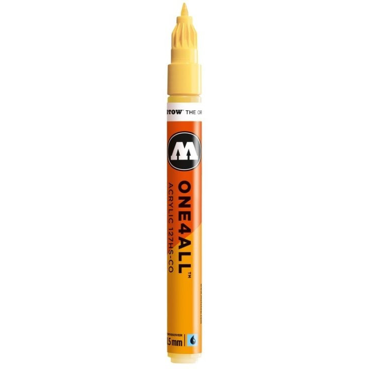 Marker acrilic Molotow ONE4ALL™127HS-CO, 1.5 mm, vanilla pastel