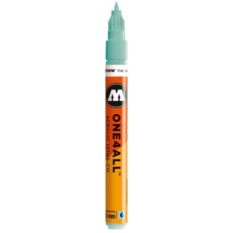 Marker acrilic Molotow ONE4ALL™127HS-CO, 1.5 mm, lago blue pastel