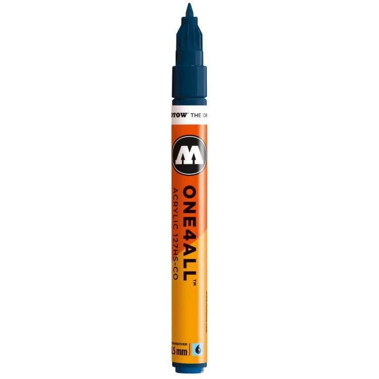 Marker acrilic Molotow ONE4ALL™127HS-CO, 1.5 mm, petrol