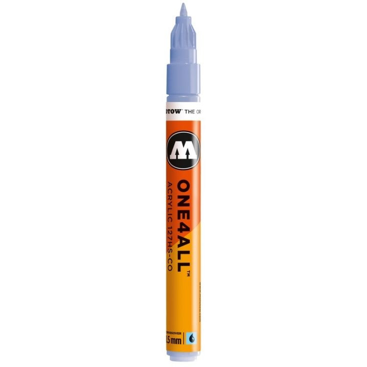 Marker acrilic Molotow ONE4ALL™127HS-CO, 1.5 mm, blue violett pastel