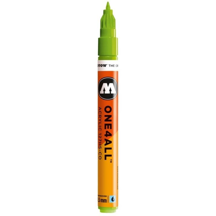 Marker acrilic Molotow ONE4ALL™127HS-CO, 1.5 mm, grasshopper