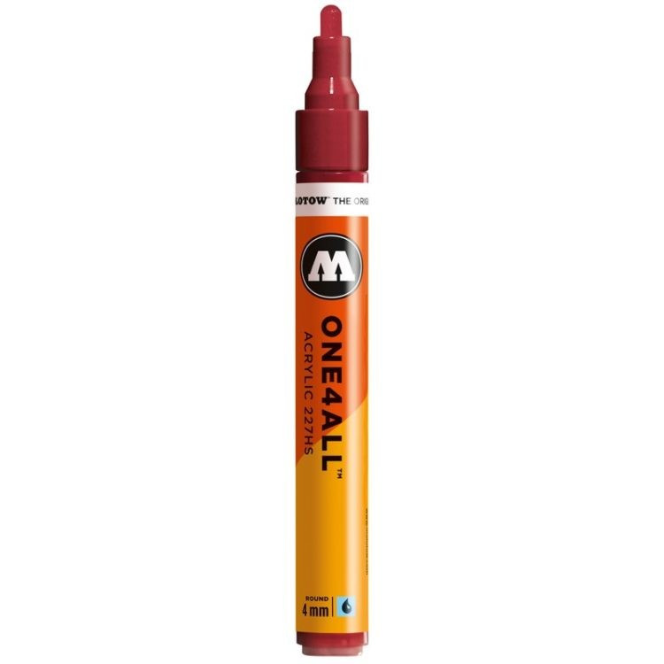 Marker acrilic Molotow ONE4ALL™ 227HS, 4 mm, burgundy