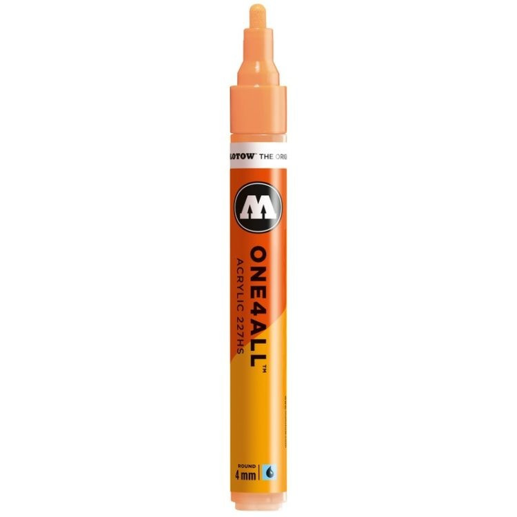 Marker acrilic Molotow ONE4ALL™ 227HS, 4 mm, peach pastel