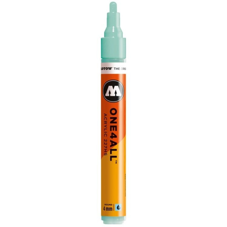 Marker acrilic Molotow ONE4ALL™ 227HS, 4 mm, lago blue pastel