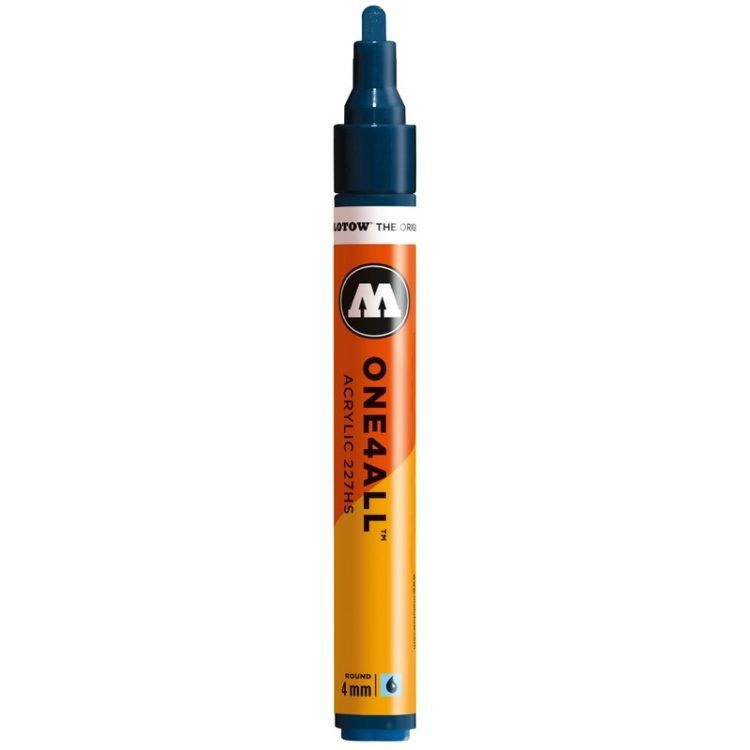 Marker acrilic Molotow ONE4ALL™ 227HS, 4 mm, petrol