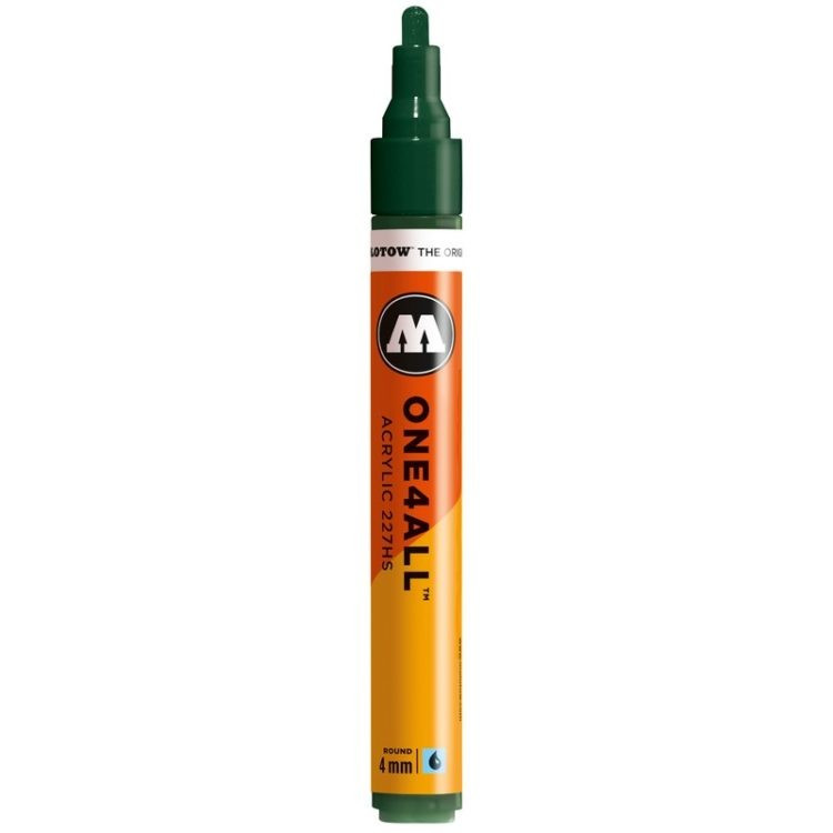 Marker acrilic Molotow ONE4ALL™ 227HS, 4 mm, future green