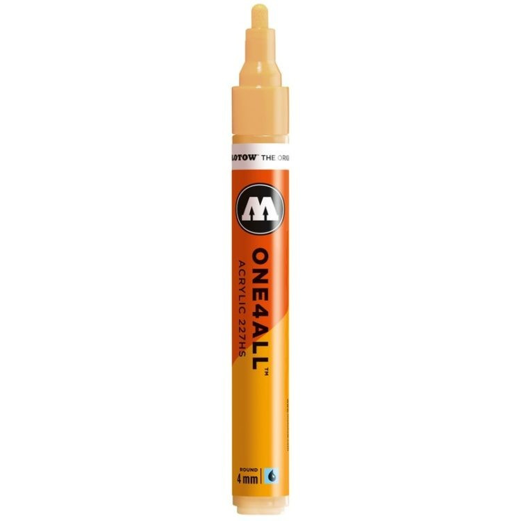 Marker acrilic Molotow ONE4ALL™ 227HS, 4 mm, sahara beige pastel