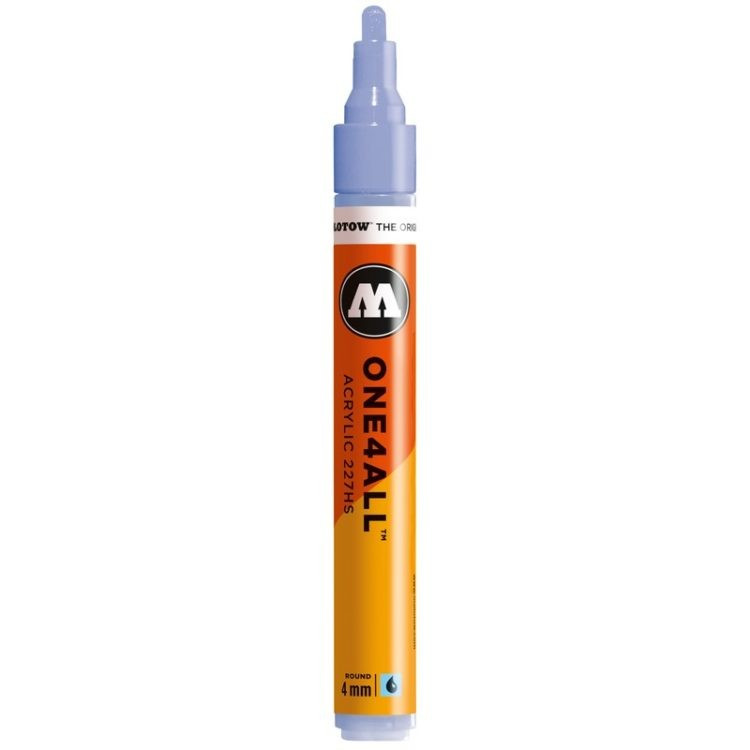 Marker acrilic Molotow ONE4ALL™ 227HS, 4 mm, blue violett pastel