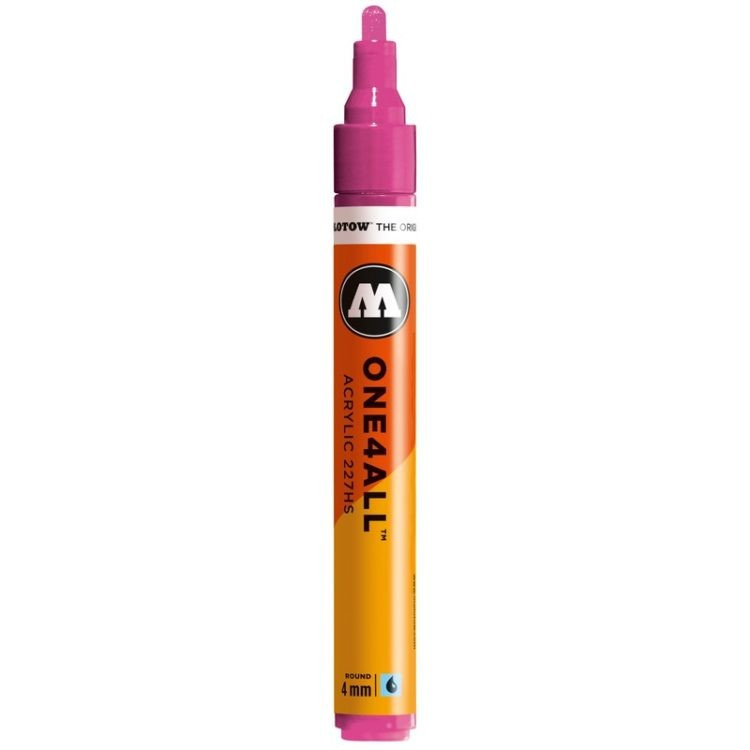 Marker acrilic Molotow ONE4ALL™ 227HS, 4 mm, magenta