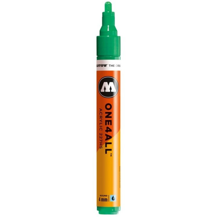 Marker acrilic Molotow ONE4ALL™ 227HS, 4 mm, turquoise