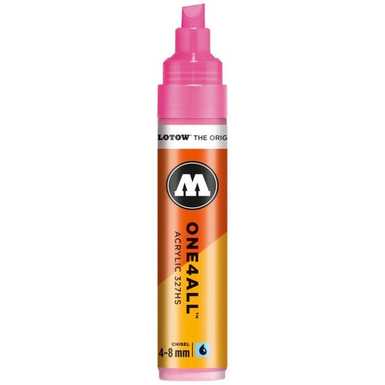 Marker acrilic Molotow ONE4ALL™ 327HS, 4-8 mm, neon pink