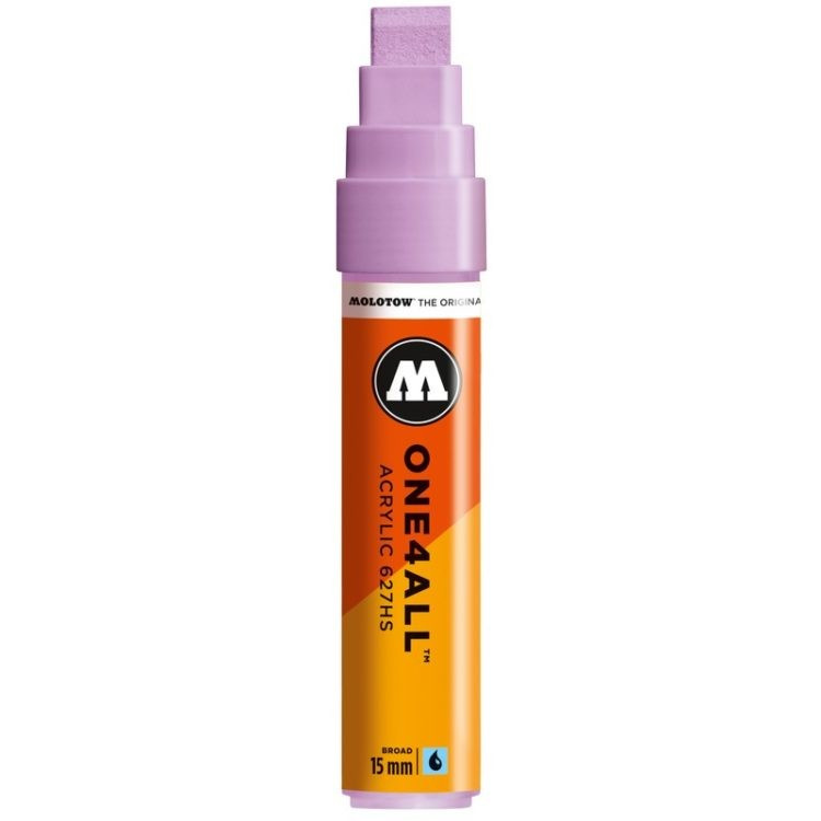 Marker Acrilic Molotow One4All™ 627Hs, 15 Mm, Lilac Pastel