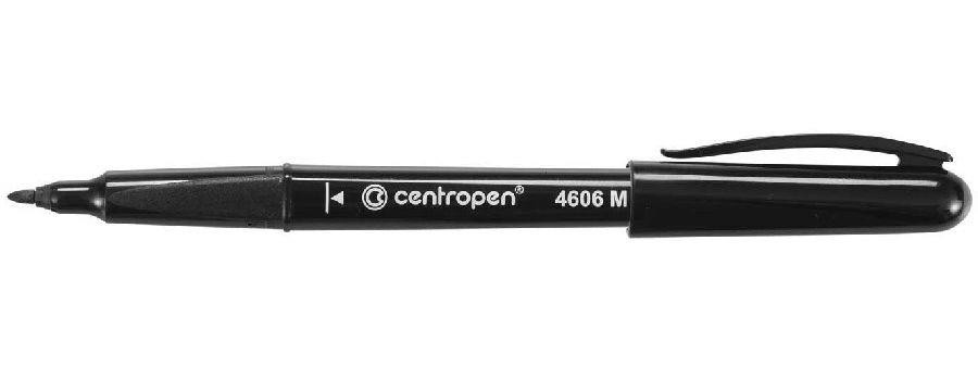 Marker Cd/Dvd Centropen 4606M 1.0 mm Varf Rotund - Negru