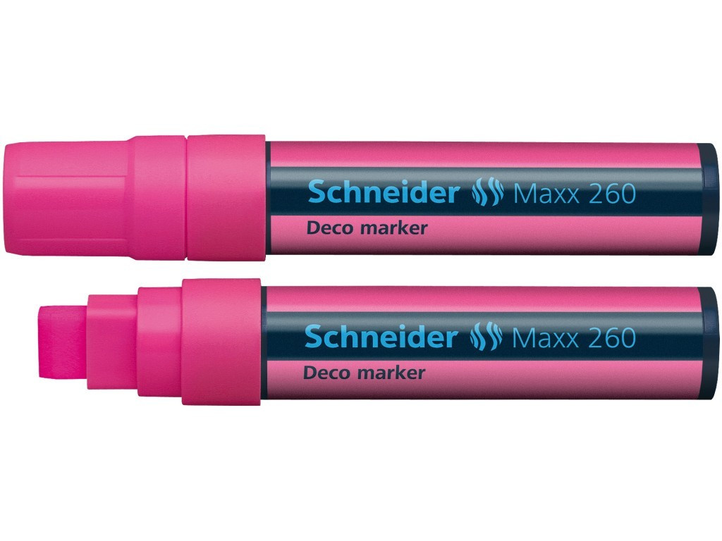 Marker Cu Creta Schneider Maxx 260 5 - 15 mm Varf Tesit - Roz