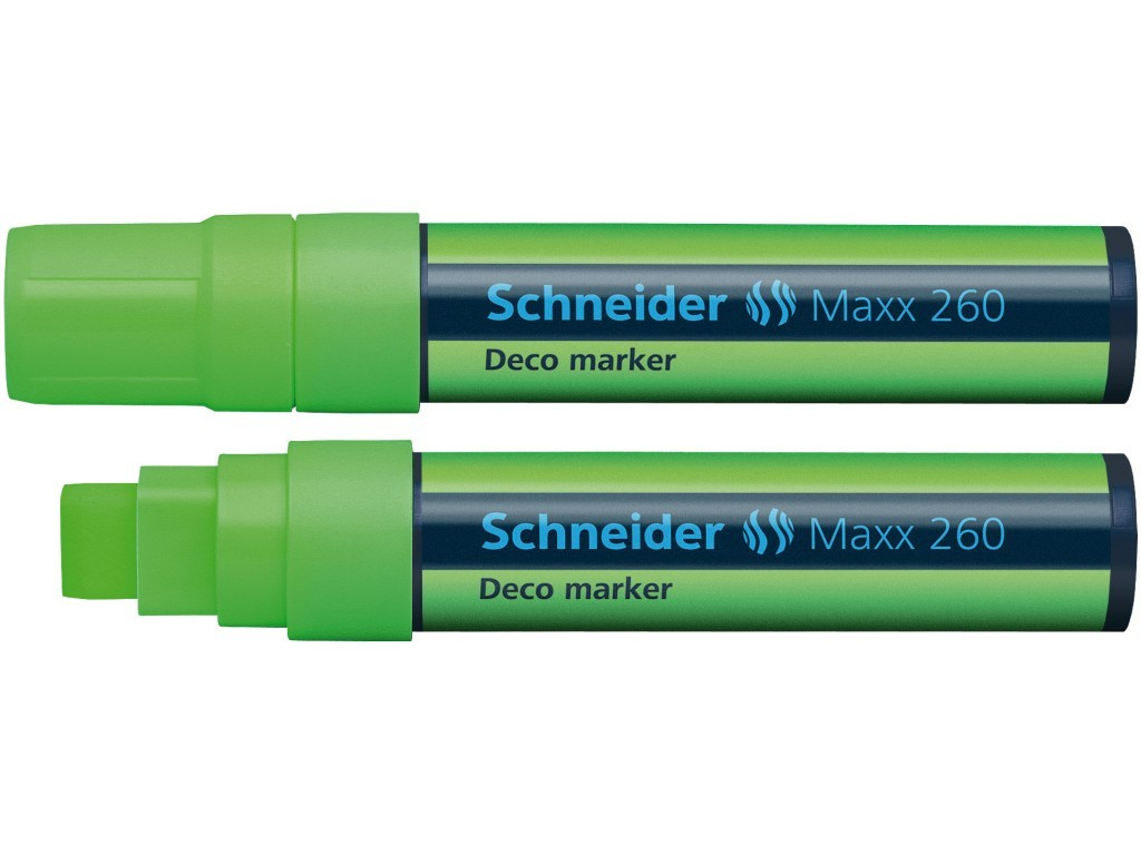 Marker Cu Creta Schneider Maxx 260 5 - 15 mm Varf Tesit - Verde