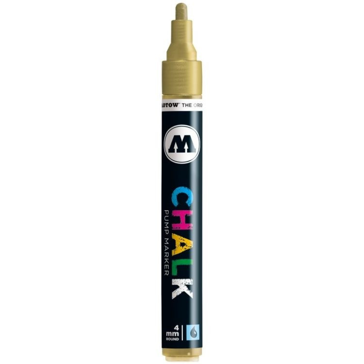 Decomarker Molotow, 4 mm, metallic gold