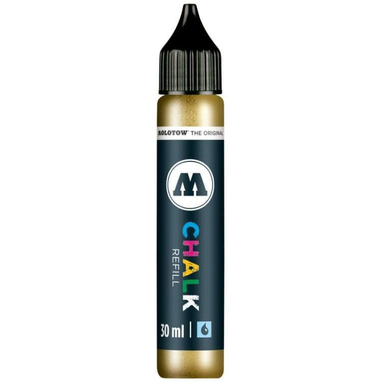 Rezervă Pentru Decomarker Molotow, 30 Ml, Metallic Gold