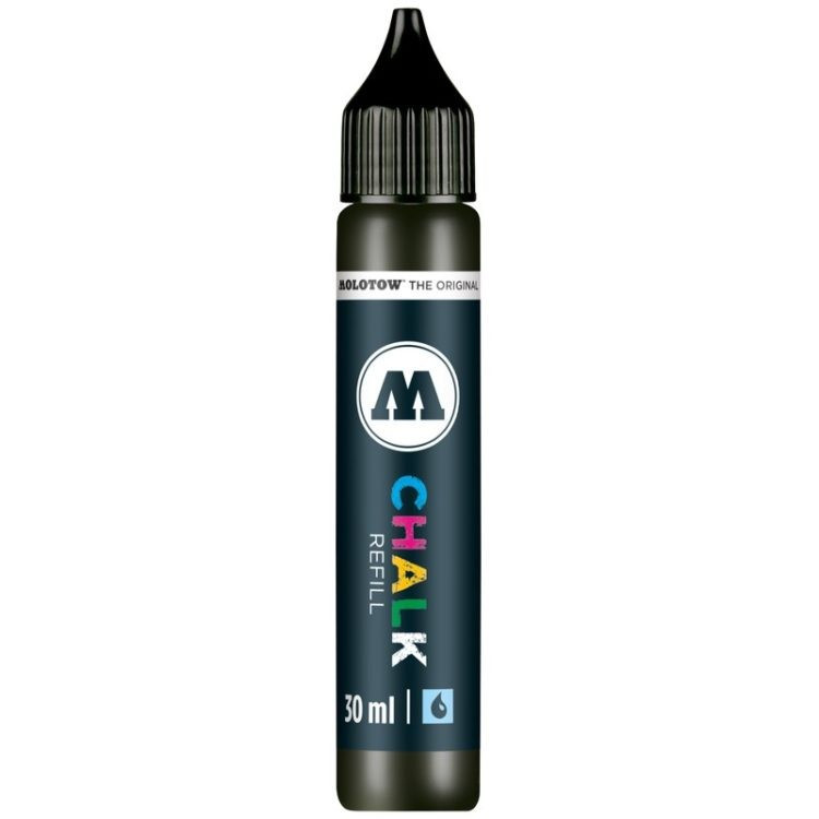 Rezervă Pentru Decomarker Molotow, 30 Ml, Black