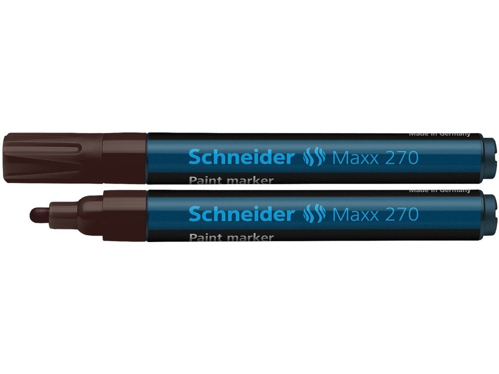 Marker Vopsea Schneider Maxx 270 1 - 3 mm Varf Rotund - Maro