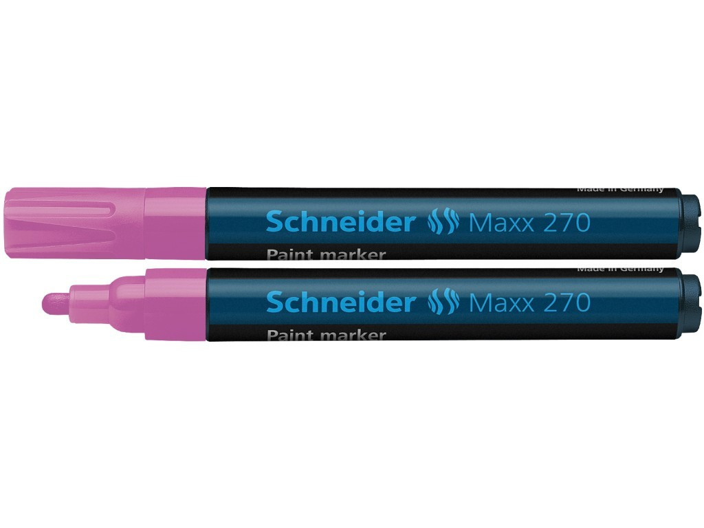 Marker Vopsea Schneider Maxx 270 1 - 3 mm Varf Rotund - Roz