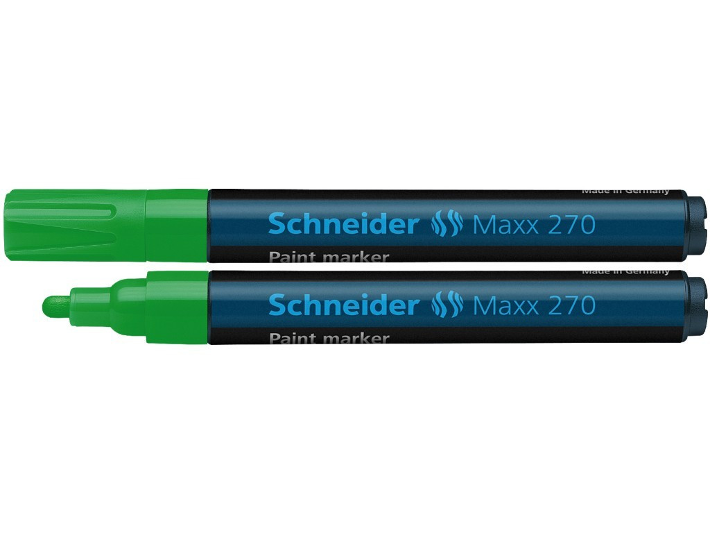 Marker Vopsea Schneider Maxx 270 1 - 3 mm Varf Rotund - Verde