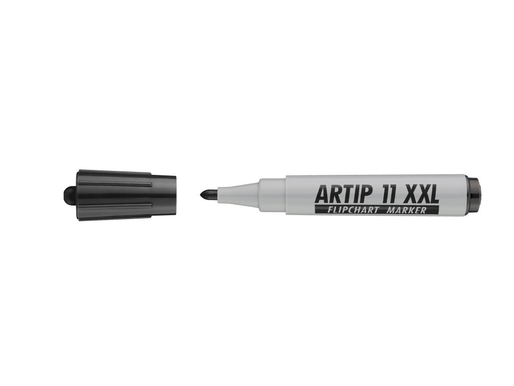 Marker Flipchart Ico Artip 11 Xxl 1 - 3 mm Varf Rotund - Negru