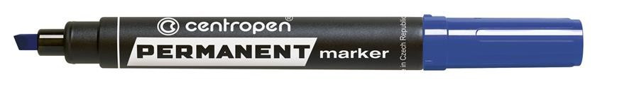 Marker Permanent Centropen 857 1 - 4.6 mm Varf Tesit - Albastru