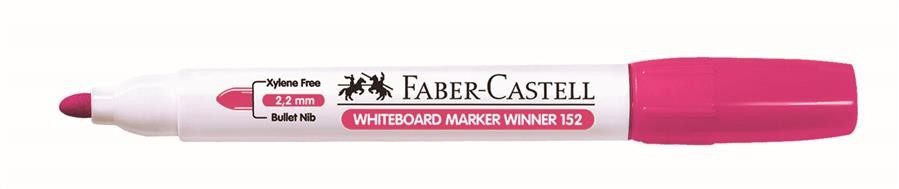 Marker Whiteboard Faber-Castell 152 2.2 mm Varf Rotund - Roz