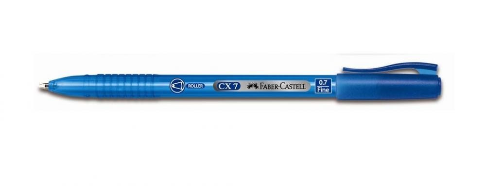 Roller 0.7 mm Semi-Gel Cx7 Faber-Castell - Albastru