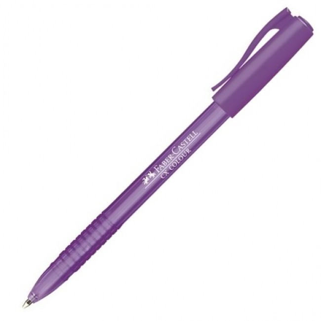 Roller 1 mm Semi-Gel Cx Colour Faber-Castell - Violet