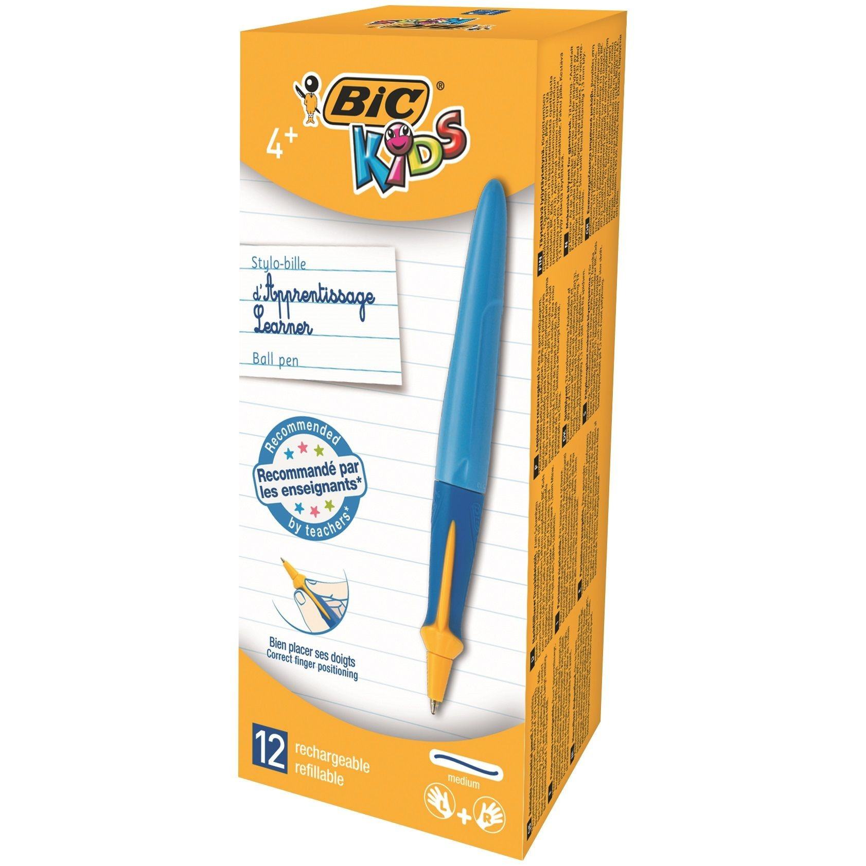 Pix BIC Kids Twist Boy, 12 buc/cutie, albastru