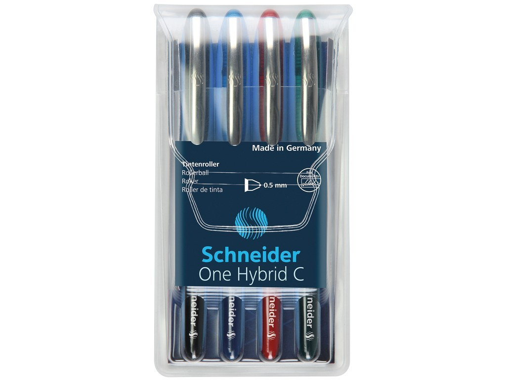 Set Roller Schneider One Hybrid C 05 0.5 mm 4 Culori