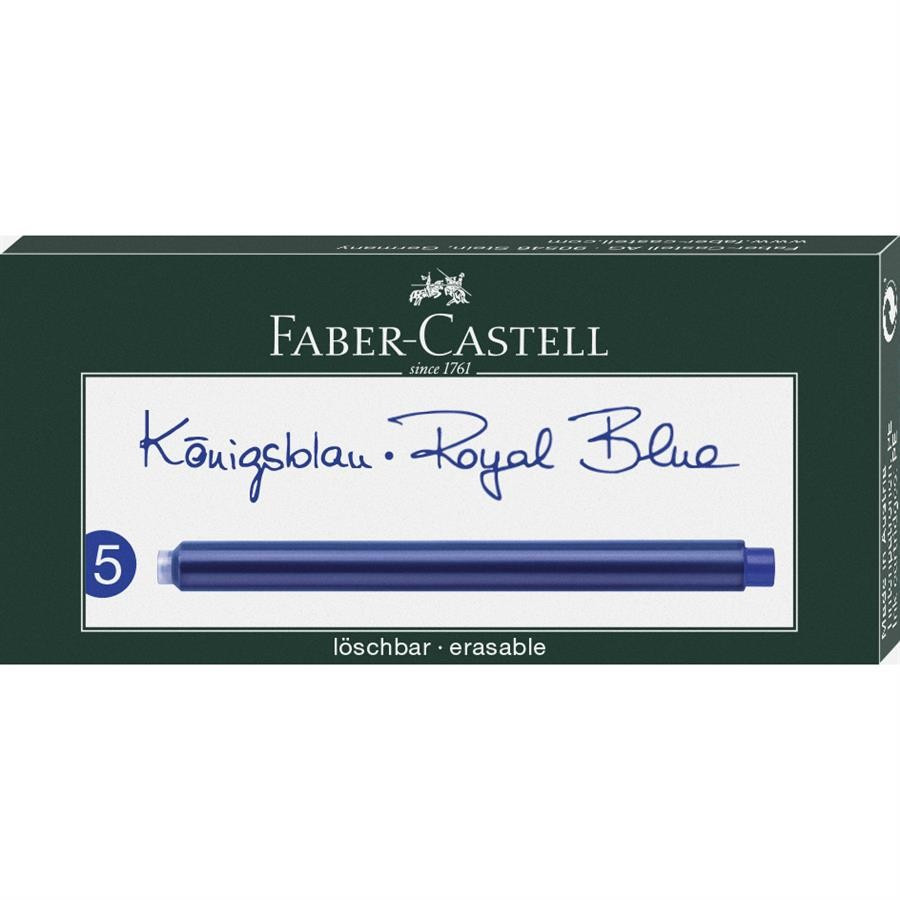 Patroane Cerneala Mari Faber-Castell 5 Buc/Cutie