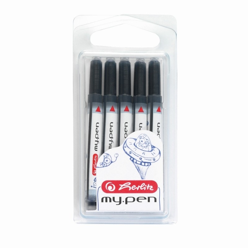 Patroane Universale My Pen Set 5 Buc/Blister - Negru