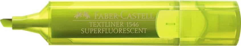 Textmarker Superfluorescent 1546 Faber-Castell - Galben