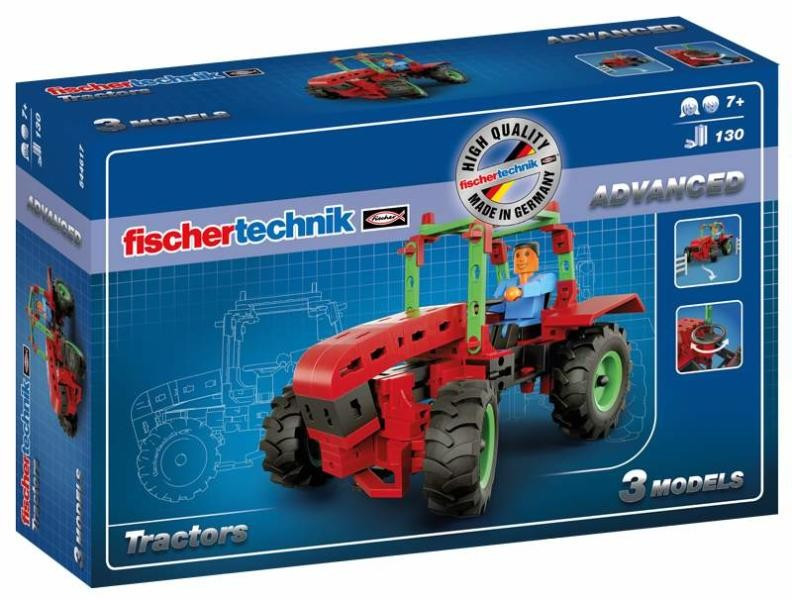 Set Constructie Fischertechnik Advanced Tractors 3 Modele